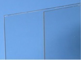 Plaque PVC transparent 2000x1000x8 mm